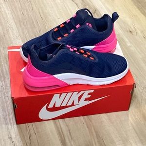 Nike Tennis Shoes. Blue, White, & Hot Pink